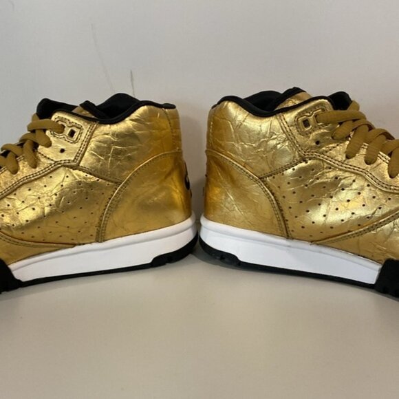 Nike Air Trainer 1 Premium Qs NFL Super Bowl 50 Metallic Gold 840169-700 sz - Picture 6 of 16